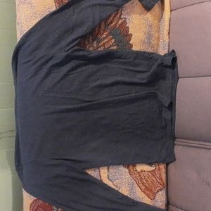 Long sleeve blue shirt